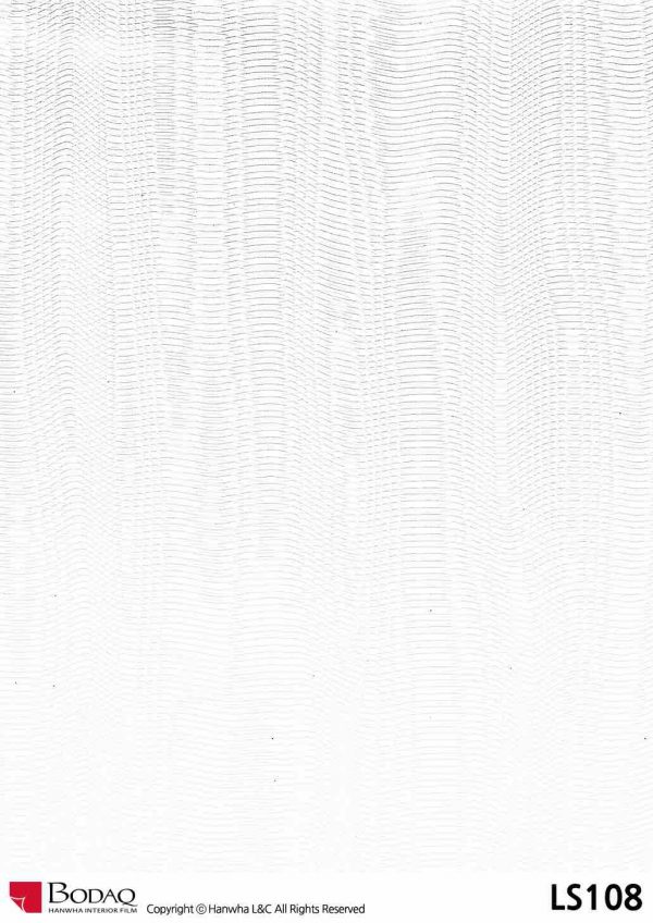 LS108 White Spirals Interior Film - Texture Collection